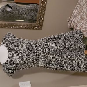 AB Studio short sleeve knit dress